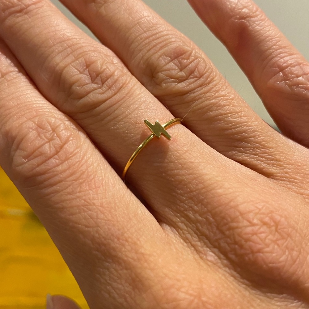 NWT Seoul Little lightning bolt ring - Picture 2 of 5